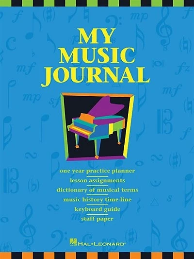 My Music Journal - Student Assignment Book: Hal Leonard Student Piano Library