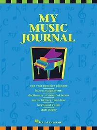 My Music Journal - Student Assignment Book: Hal Leonard Student Piano Library