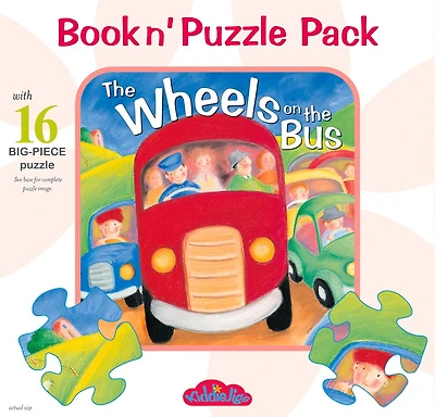 The Wheels on the Bus Book n' Puzzle Pack