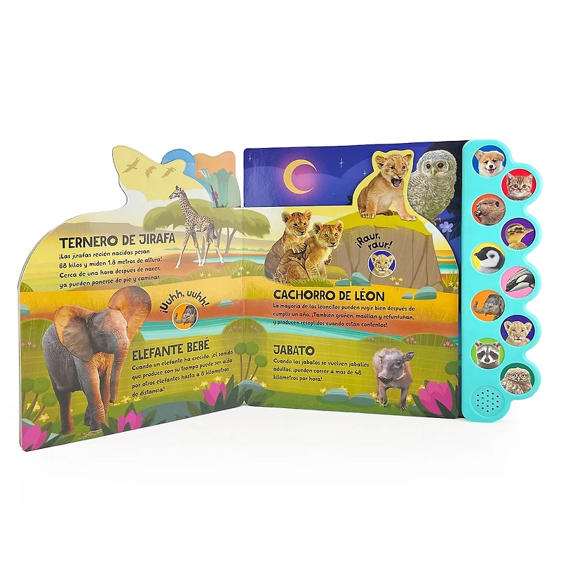Asombrosos y Adorables Animales Bebés / Amazing, Adorable Animal Babies (Spanish Edition)