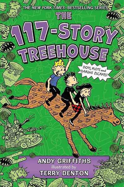The 117-Story Treehouse: Dots, Plots & Daring Escapes!