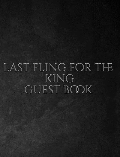 Bachelor King Size  Mega Guest Book 489 Pages Sir Michael Huhn Designer Edition