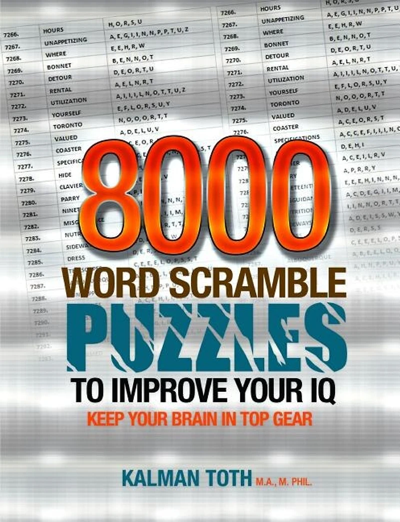 Word Scramble Puzzles to Improve Your IQ