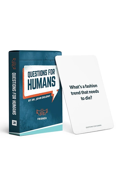 Questions for Humans: Friends (Second Edition) – 52 Brand-New Conversation Starters to Spark Fun Talks, Deepen Connection, and Create Meaningful Friendship Moments