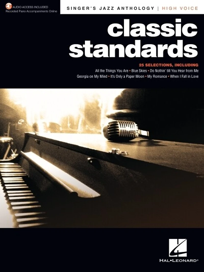 Classic Standards: Singer's Jazz Anthology - High Voice