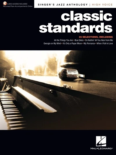 Classic Standards: Singer's Jazz Anthology - High Voice