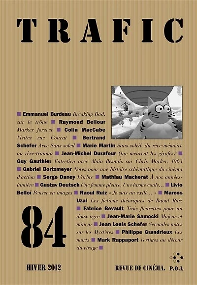 Trafic N° 84 (Hiver 2012)
