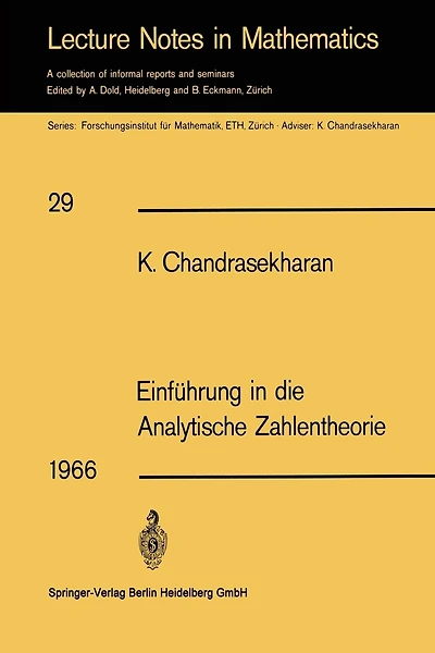 Einführung in die Analytische Zahlentheorie