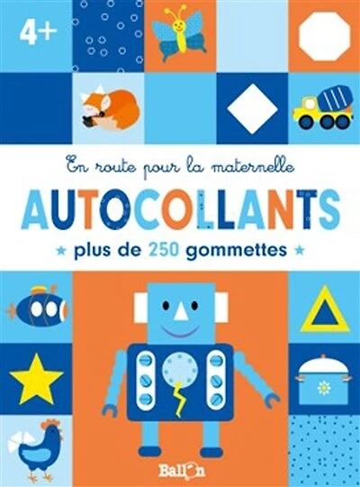 Autocollants 4+: plus de 250 gommettes