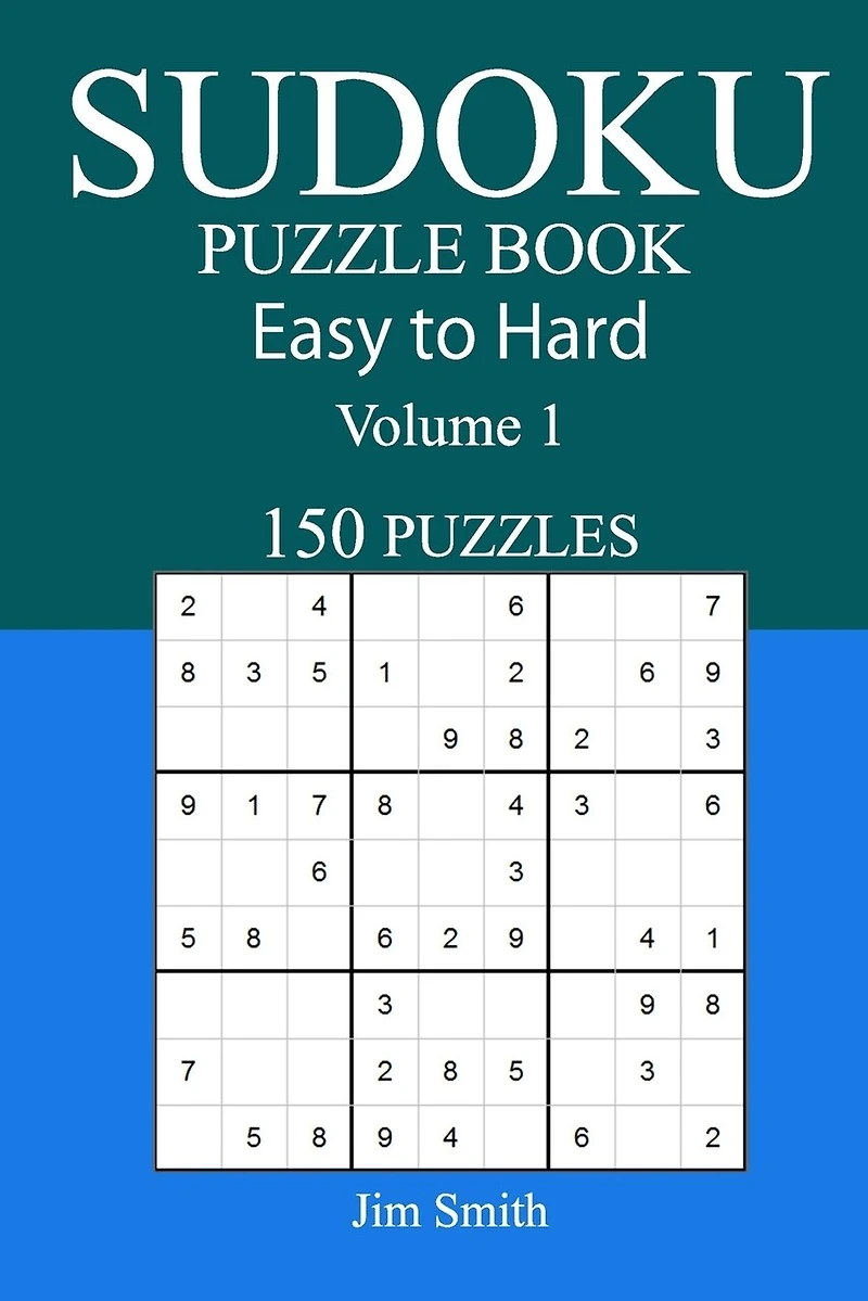 Easy to Hard Sudoku Puzzle Book