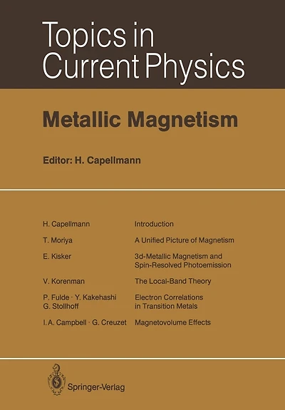 Metallic Magnetism