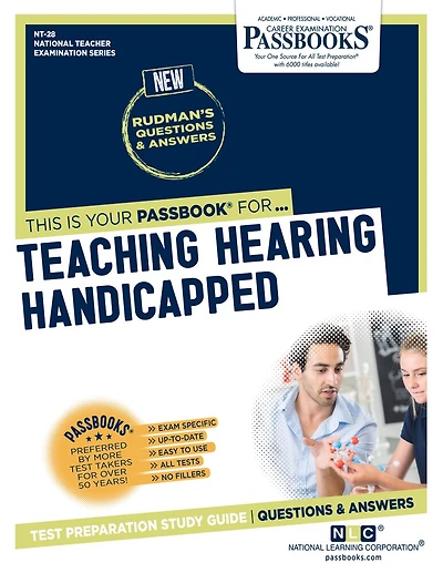 Teaching Hearing Handicapped (NT-28): Passbooks Study Guide