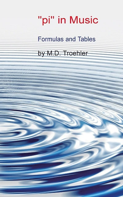 "pi" in Music: Formulas and Tables