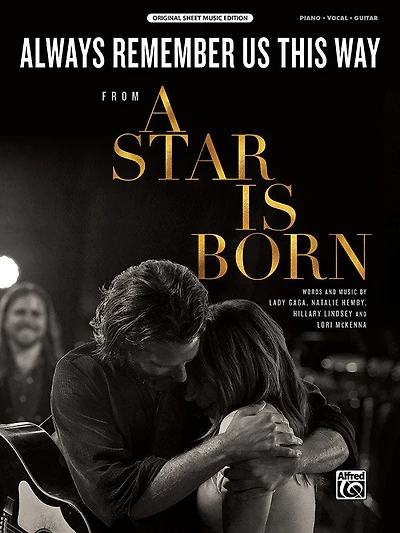 Always Remember Us This Way: From A Star Is Born, Sheet