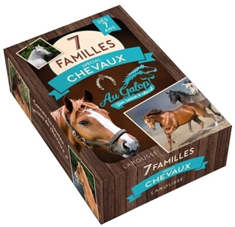 7 familles spécial Chevaux: Au Galop