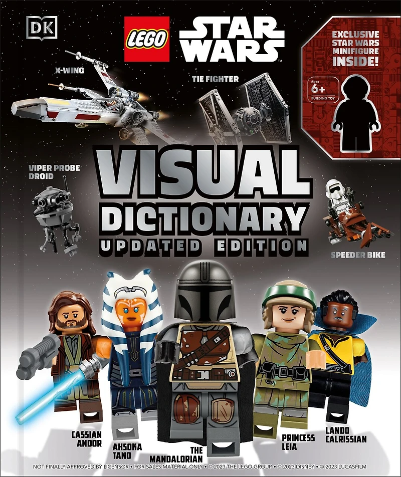 LEGO Star Wars Visual Dictionary, New Edition: With exclusive Finn minifigure