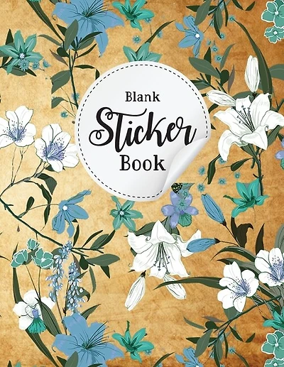 Vintage Flower Mothers Day Blank Sticker: Vintage Flower Mothers Day Blank Sticker: Vintage Flower sticker collection books blank, sticker book blank boy & blank sticker book for boy.