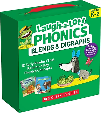 Laugh-a-Lot Phonics: Blends & Digraphs (Parent Pack): 12 Engaging Books That Teach Key Decoding Skills to Help New Readers Soar