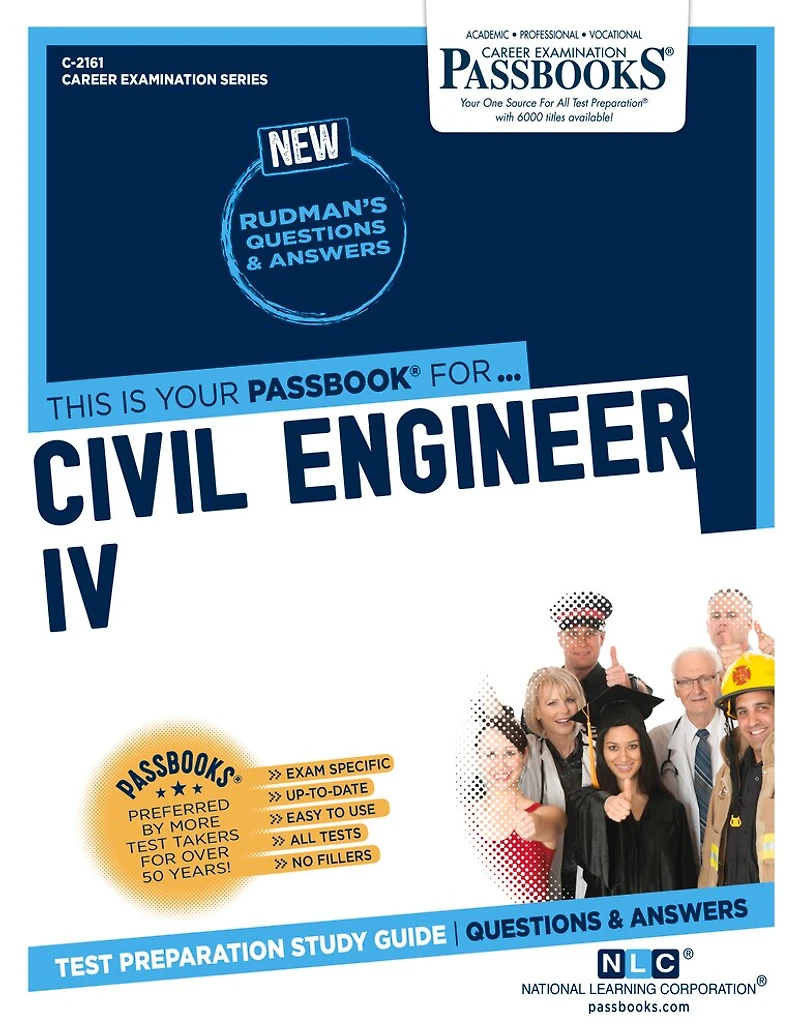 Civil Engineer IV (C-2161): Passbooks Study Guide