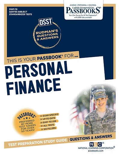 Personal Finance (DAN-76): Passbooks Study Guide