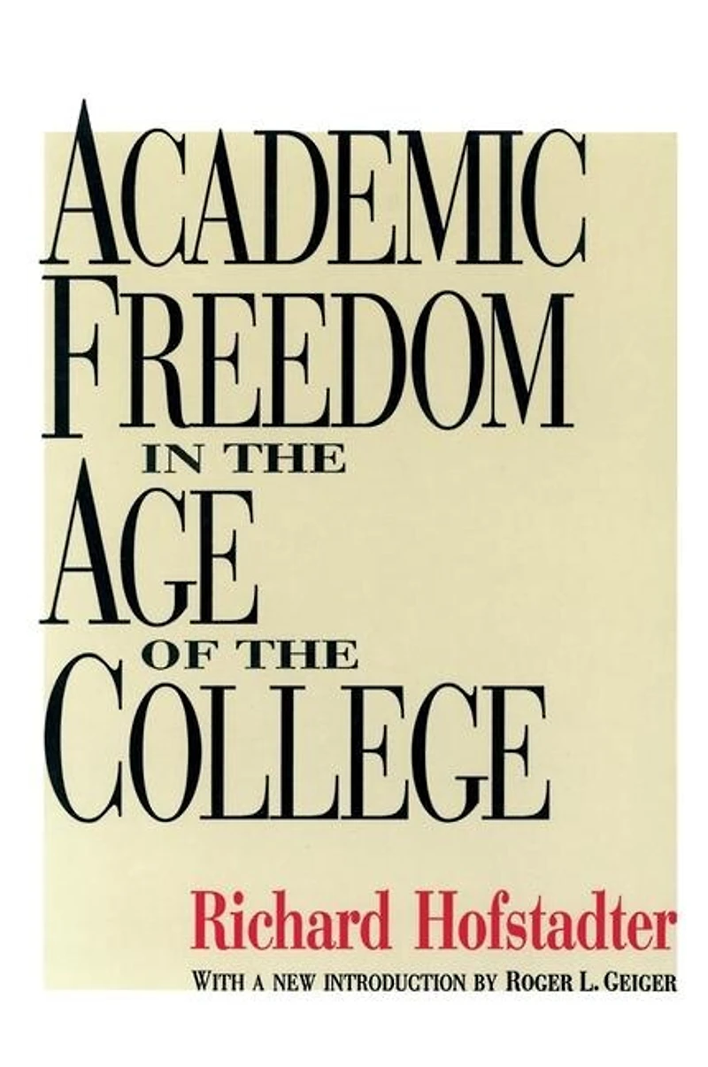 Academic Freedom the Age of College