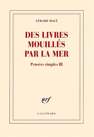 Des livres mouillés par la mer