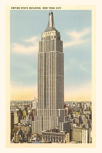 Vintage Journal Empire State Building