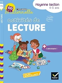 Activités de lecture pour faire mes premiers pas en !: moyenne section, 4-5 ans