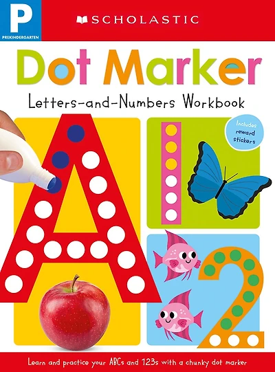 Activity Workbook Dot Marker: Letters and Numbers Workbook
