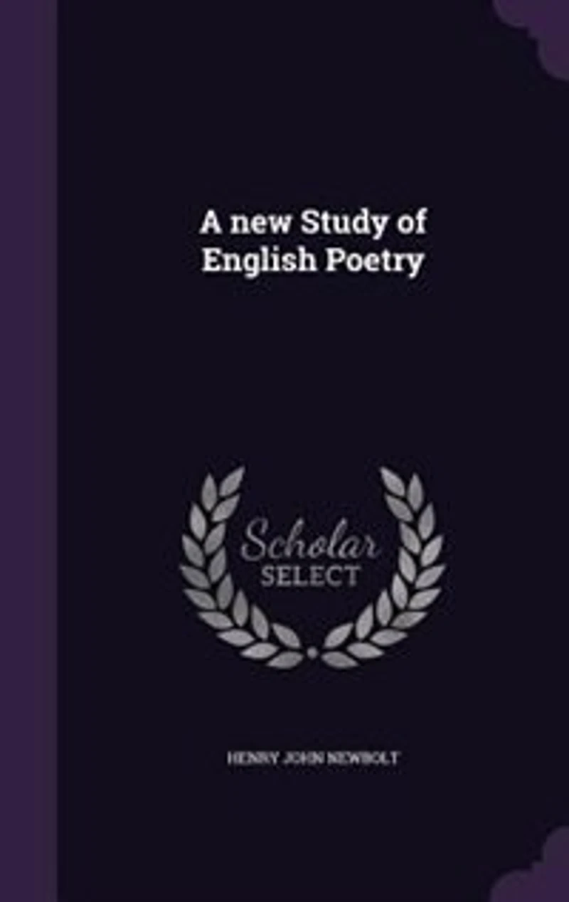 A new Study of English Poetry