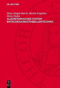 Algorithmisches System Entscheidungstabellentechnik