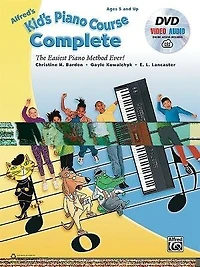 Alfred's Kid's Piano Course Complete: The Easiest Method Ever!, Book, Dvd And Online Video/audio