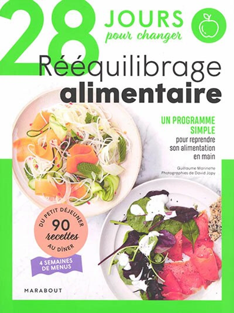 28 jours pour changer: rééquilibrage alimentaire