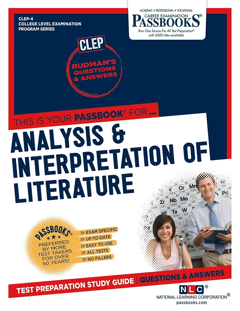 Analysis & Interpretation of Literature (CLEP-4): Passbooks Study Guide