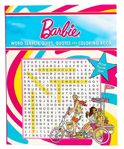 Barbie Word Search, Quips, Quotes, and Coloring Book