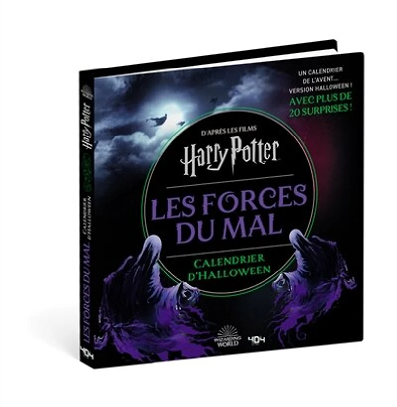Harry Potter : les forces du mal : calendrier d'Halloween officiel: les forces du mal