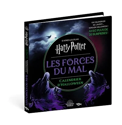 Harry Potter : les forces du mal : calendrier d'Halloween officiel: les forces du mal