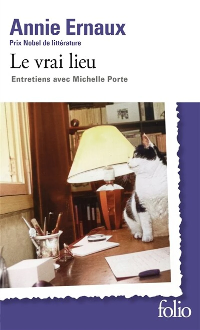 Le vrai lieu: entretiens avec Michelle Porte