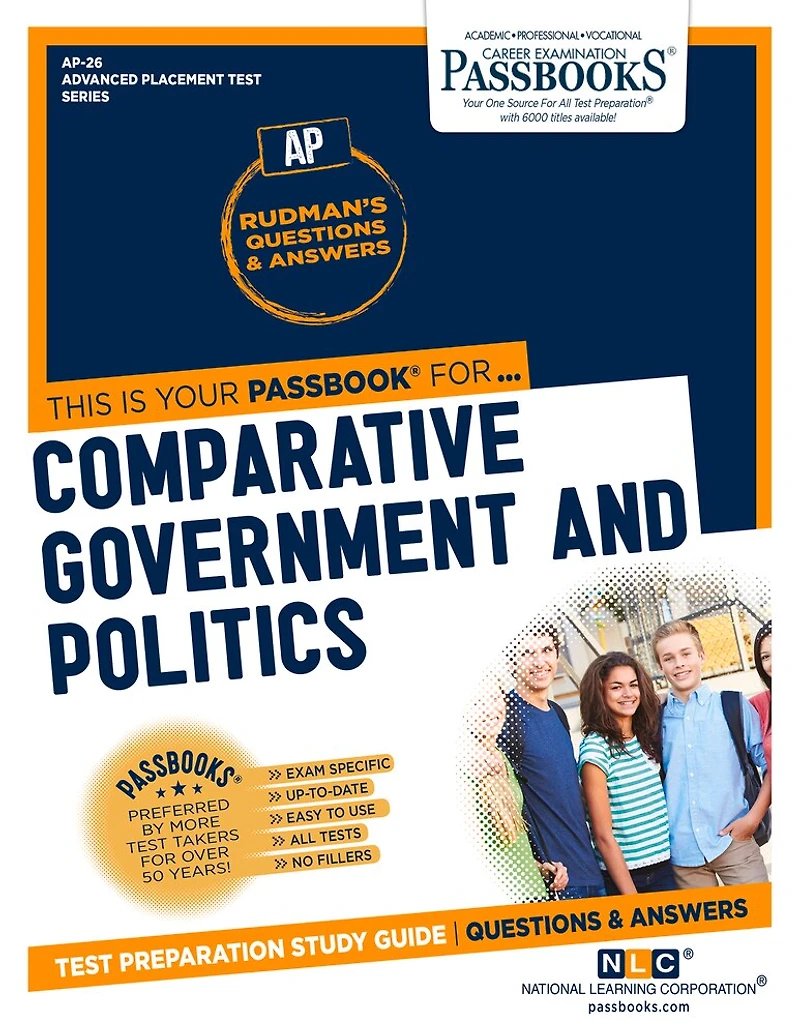 Comparative Government and Politics (AP-26): Passbooks Study Guide
