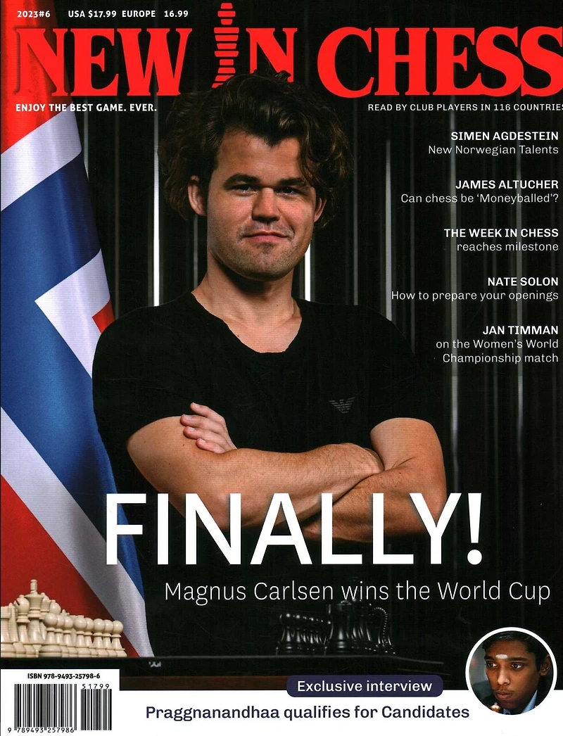 New Chess Magazine 2023 / 7: The World's Premier Ready by Club Players 116 Countries