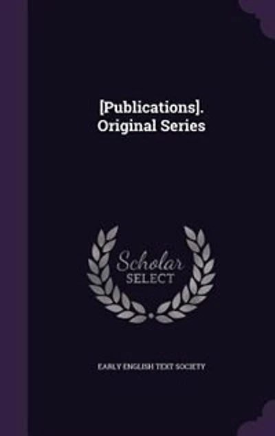 Publications]. Original Series