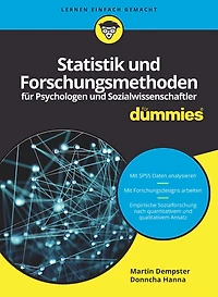 Statistik und Forschungsmethoden für Psychologen Sozialwissenschaftler Dummies