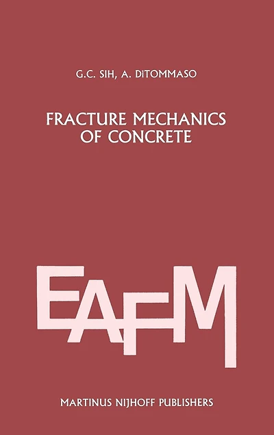 Fracture mechanics of concrete: Structural Application and Numerical calculation: Calculation