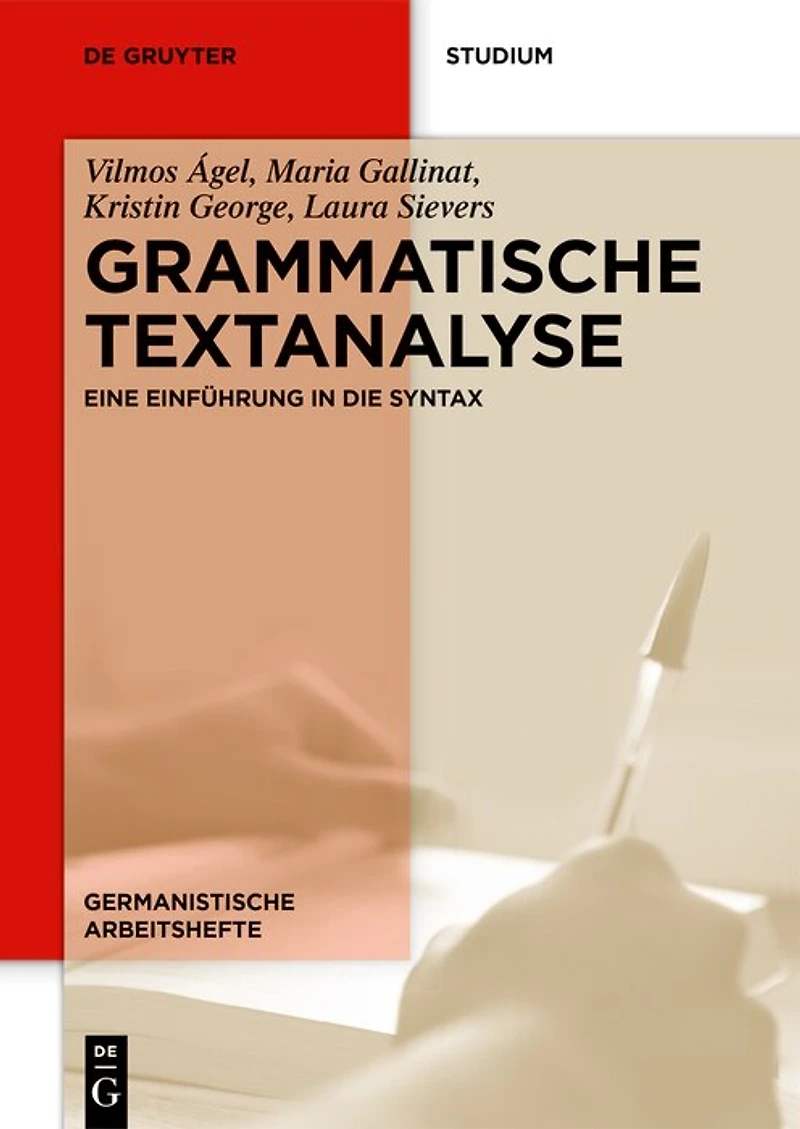 Grammatische Textanalyse: Eine Einführung in die Syntax
