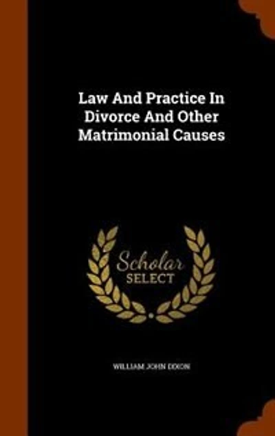 Law And Practice Divorce Other Matrimonial Causes