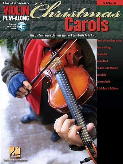 Christmas Carols: Violin Play-Along Volume 5