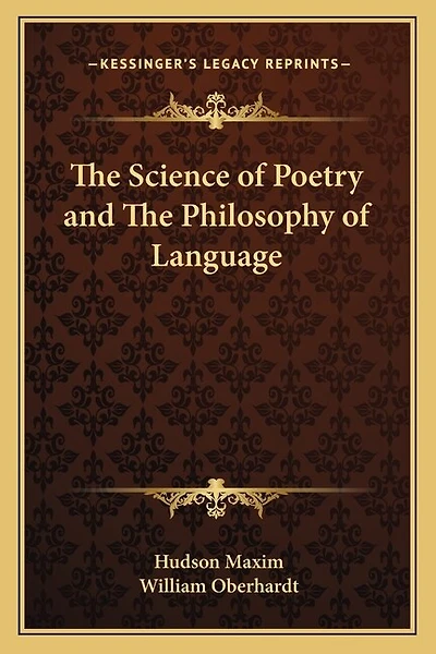 The Science of Poetry and the Philosophy of Language