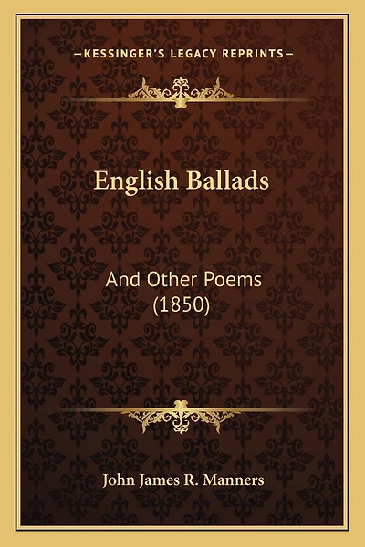 English Ballads: And Other Poems (1850)