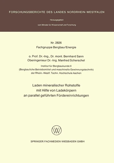 Laden mineralischer Rohstoffe mit Hilfe von Ladekörpern an parallel geführten Förderereinrichtungen