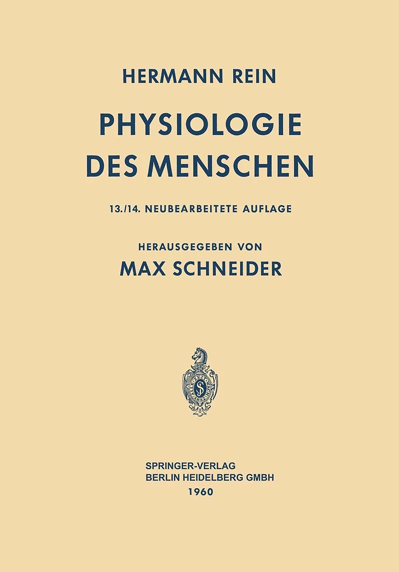 Einführung in die Physiologie des Menschen